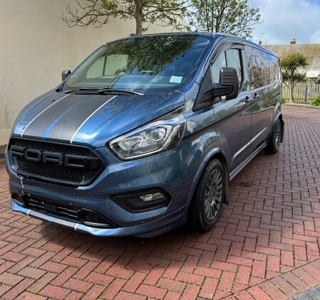 FORD TRANSIT Custom 320 Limited Eco Blue Crew Van